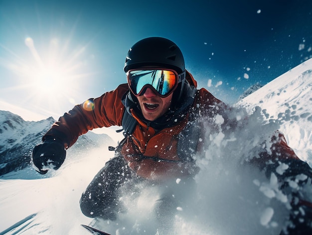 emozionante snowboard sportivo per avventure all'aria aperta
