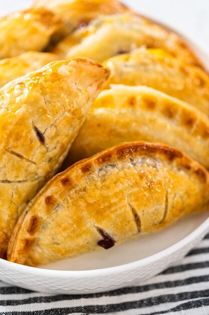 Empanadas ai mirtilli