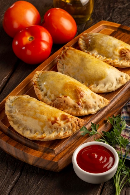 Empanadas di carne speziata saporita Empanadas argentina