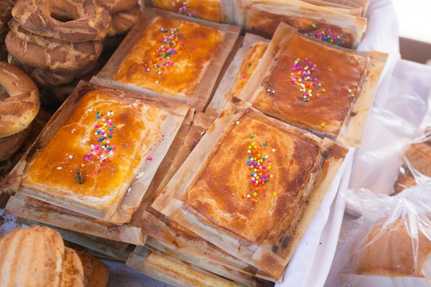 Empanadas dolci della città di Cusco Dolce tradizionale della Settimana Santa in Perù