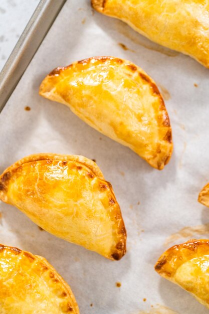 Empanadas per la colazione con uova e patate dolci