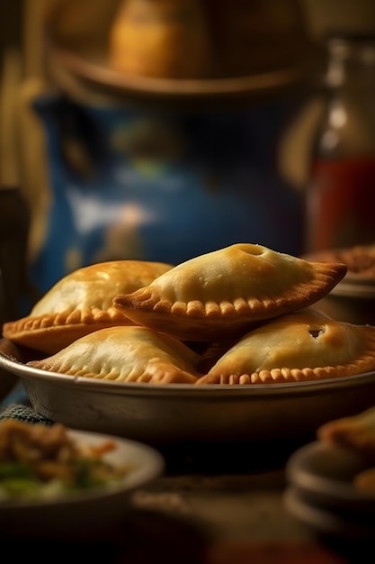 Empanadas tradizionali con carne e verdure