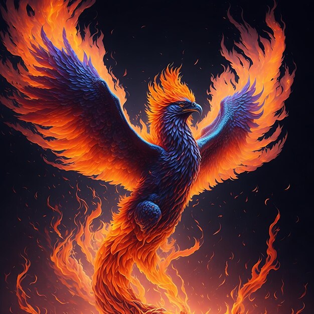 Enchanting Phoenix una brillante rinascita vivida in splendore ad alta definizione