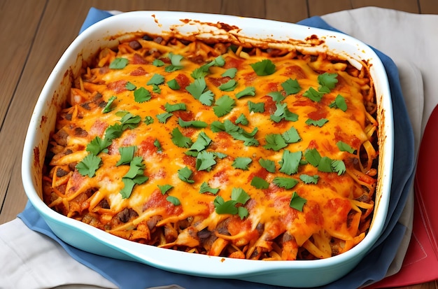 Enchilada di pollo al forno