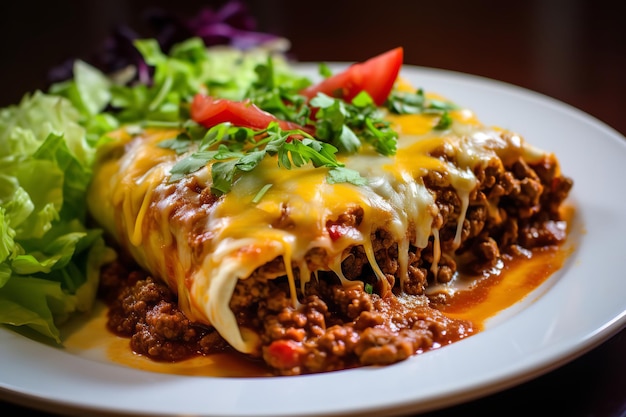 Enchiladas di manzo facili, cibo messicano