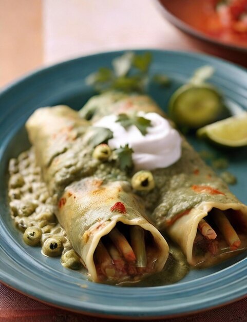 Enchiladas verdes autentiche