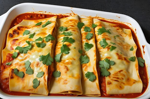 Enchilade di pollo