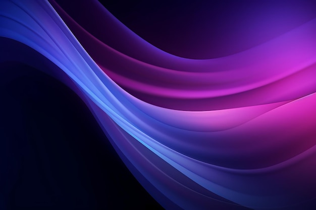 Enigmatic Ultraviolet Glow Abstract Gradient Background in un modello accattivante