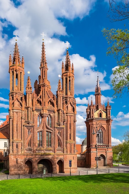 Ensemble della chiesa di Sant'Anna e Bernardino Vilnius Lituania