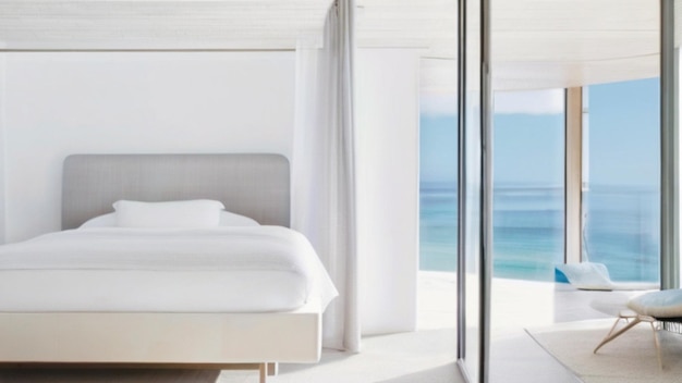 Entrate in un mondo di eleganza discreta in questo hotel minimalista di ispirazione costiera.