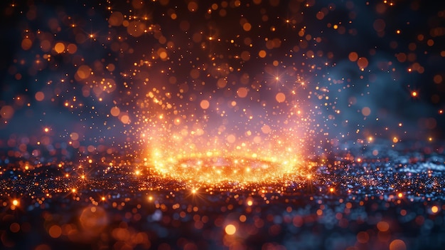 EPS 10 illustrazione moderna Fuochi d'artificio luminosi con anello dorato Elementi isolati e raggruppati Elementi luminosi 2018 Fuochid'artificio festivi Fuochi di artificio rossi Fuochi D'artificio dorati