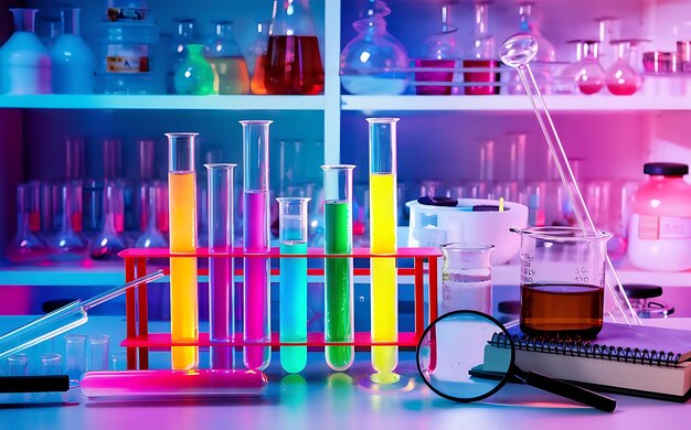 Equipaggiamento di laboratorio per tubi di prova per laboratori di scienze chimiche