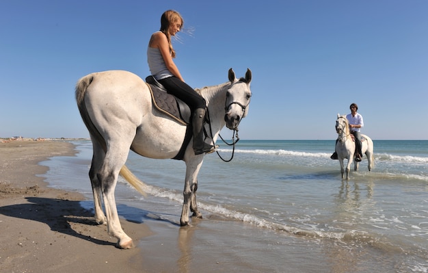 Equitazione in spiaggia