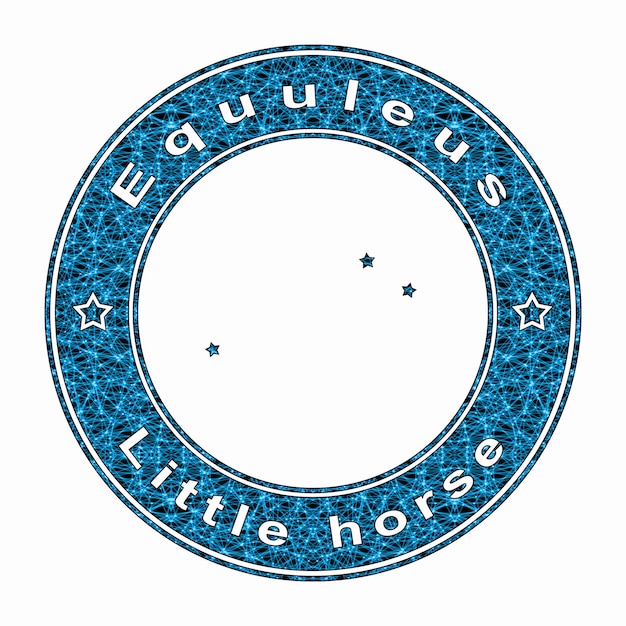 Equuleus Star Constellation Pony Costellazione Piccolo cavallo