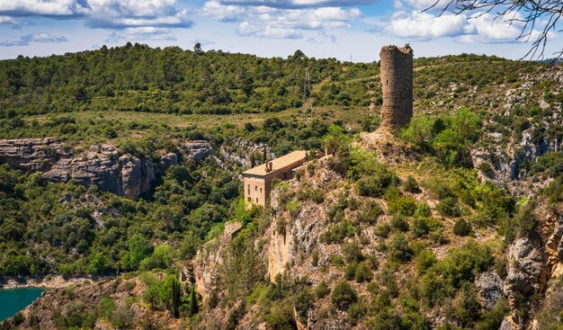 Eremo della torre del segnale di Torreciudad Spagna