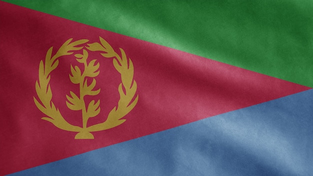 Eritrea sventola bandiera al vento