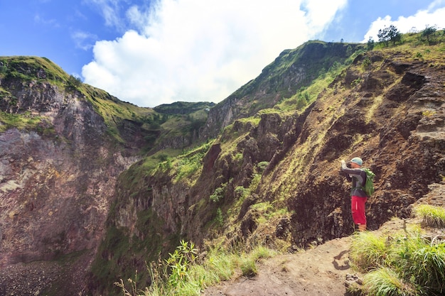 Escursione nella regione vulcanica dell'isola di Bali, Indonesia