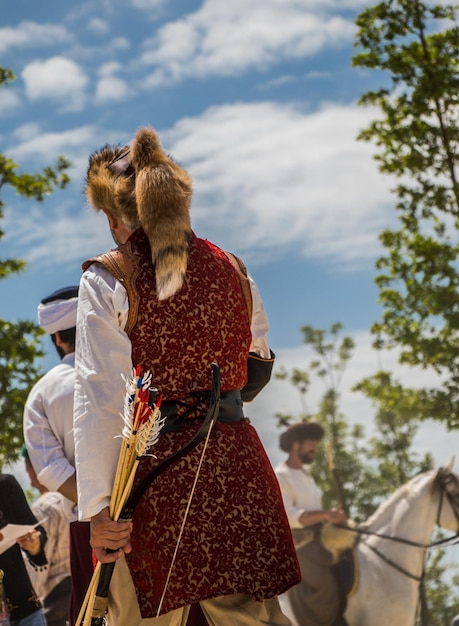 Esempi di abiti etnici da cavaliere turco