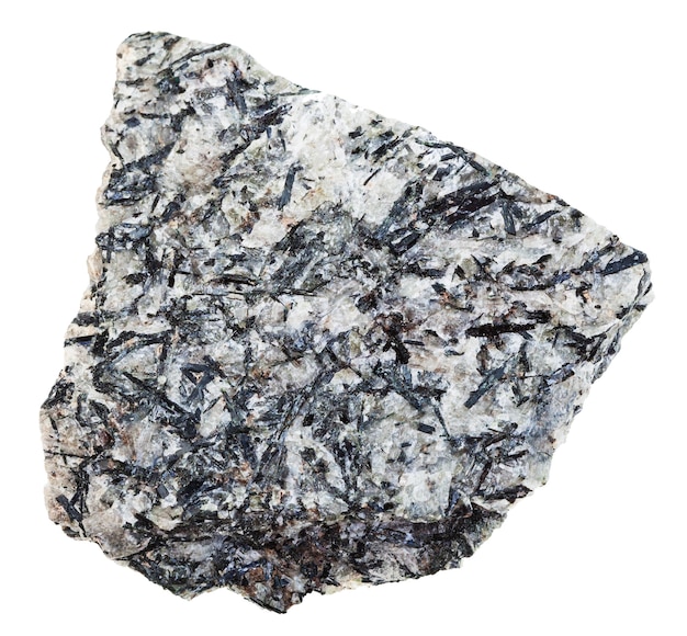 Esemplare di roccia lujaurite isolato