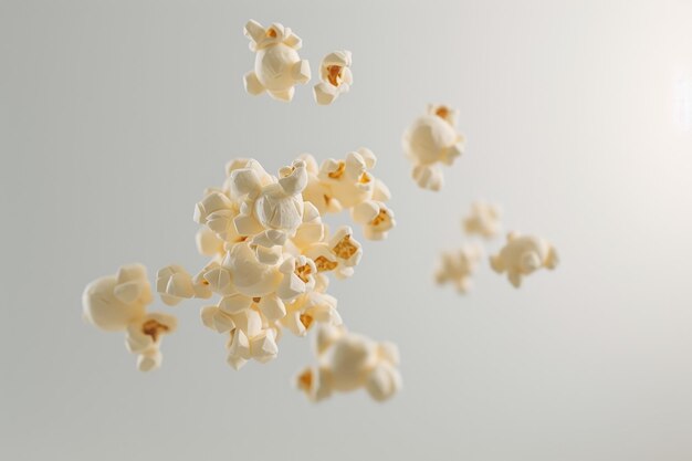 Esperienza di popcorn etereo Snack galleggianti surreali