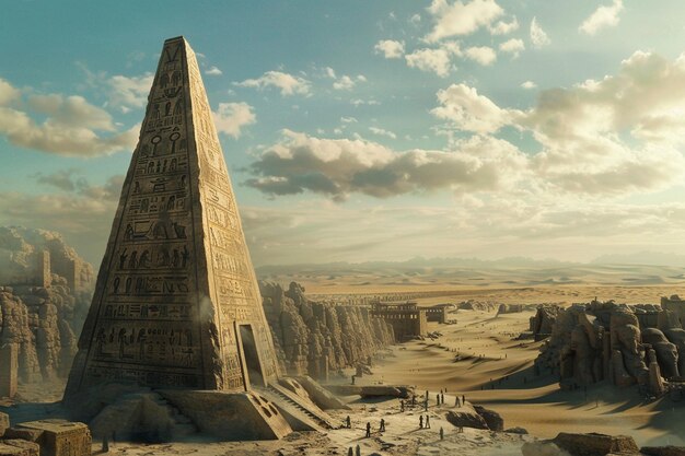 Esplora il simbolismo dell'antico Egitto con un'ai generativa stordente