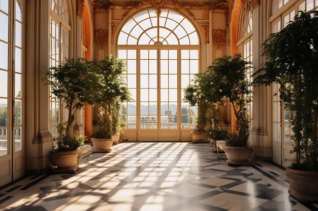 Esplora l'opulento palazzo francese di Versailles e i suoi vivaci giardini fontane e colorate