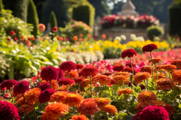 Esplora l'opulento palazzo francese di Versailles e i suoi vivaci giardini fontane e colorate