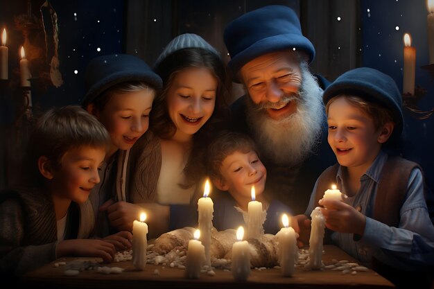 Esplorando il ricco concetto di Hanukkah Un festival di luce e tradizione ebraica