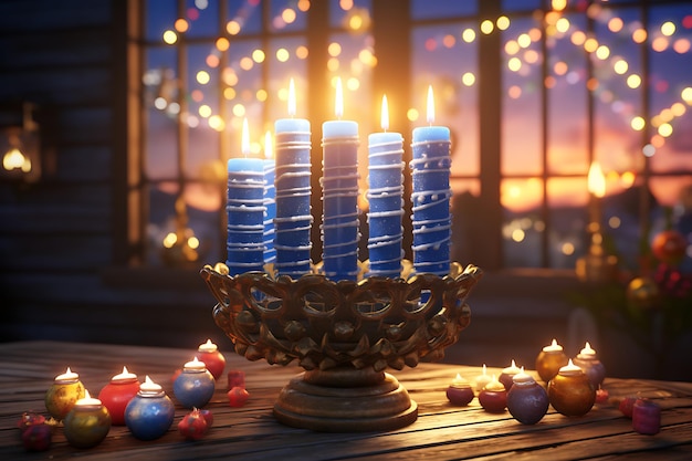 Esplorando il ricco concetto di Hanukkah Un festival di luce e tradizione ebraica