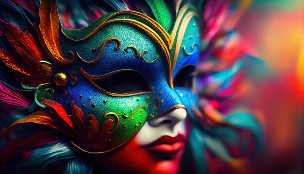 Esplorando la bellezza della maschera di carnevale veneziana