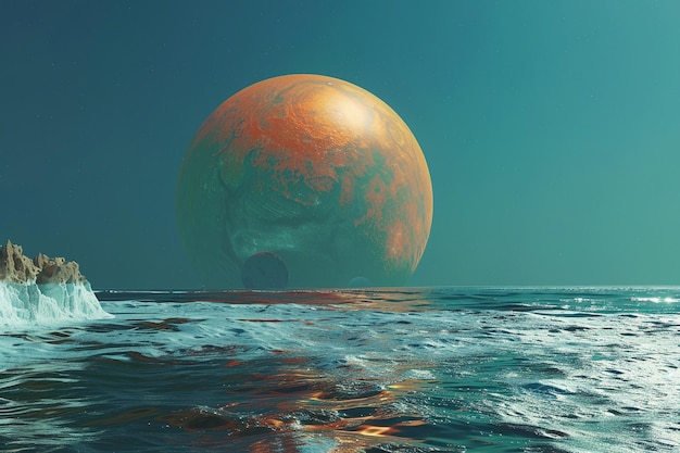 Esplorazione delle lune oceaniche da parte di Probes octane rend