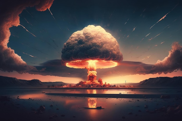 Esplosione nucleare osservata nel cielo