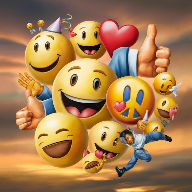"Esprimi te stesso Emoji Extravaganza"