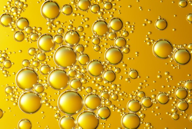 essenza cosmetica d'oro di lusso molecole di bolle liquide antiossidante di bulle liquide