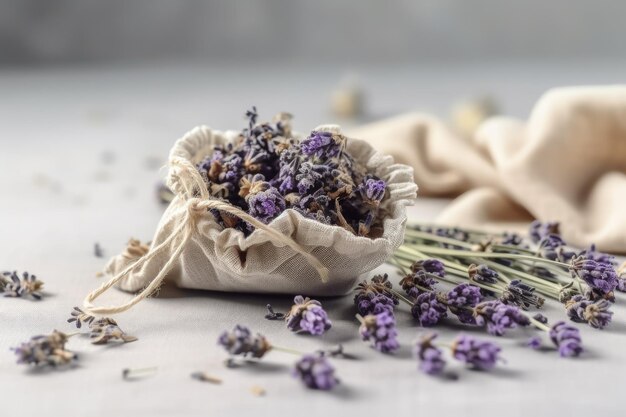 Estate di lavanda essiccata Genera Ai