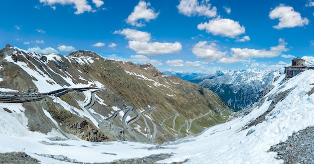 Estate Passo Stelvio Italia