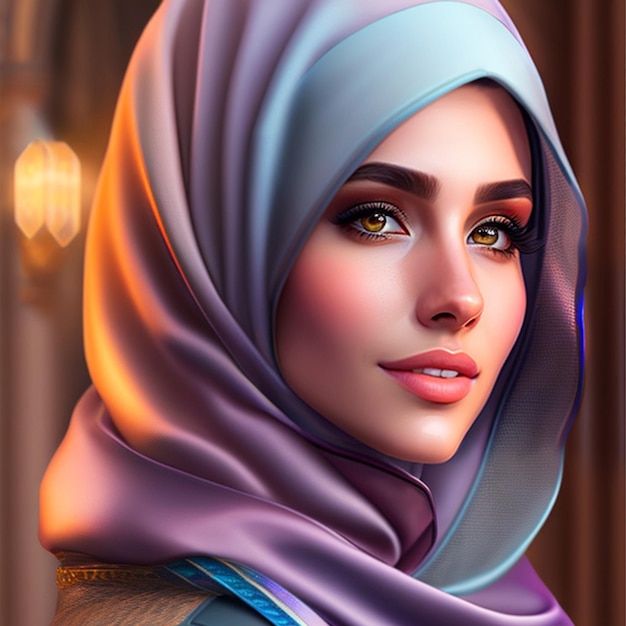 Età 44 hijab bella ragazza ragazza magra