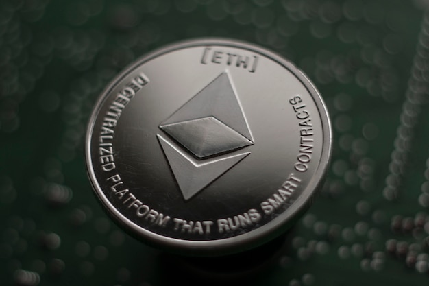 Ethereum. Crypto currency ethereum. e-currency ethereum