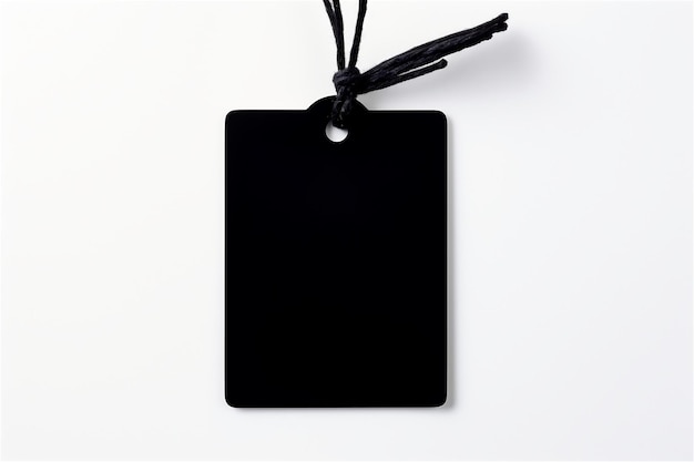 Etichetta nera di vendita del Black Friday con spazio di copia isolato su sfondo bianco