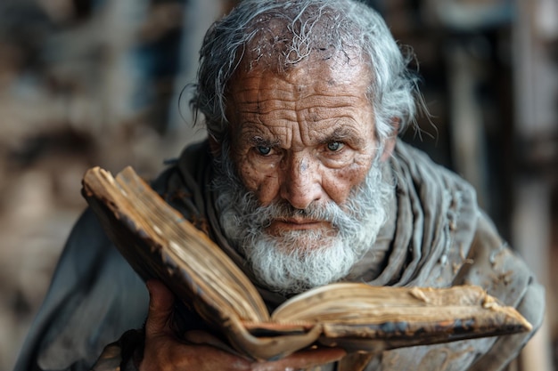 Evangelista che predica la salvezza
