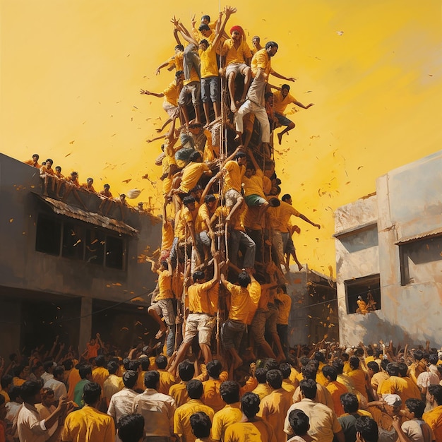 Evento Dahi handi