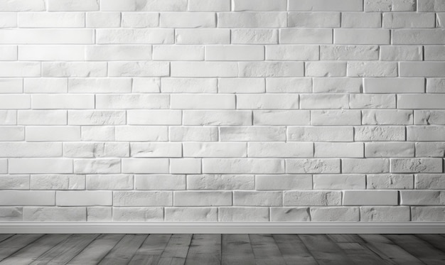 Expansive Banner Panorama of Wide White Brick Tiles Wall Texture Questa composizione cattura la consistenza