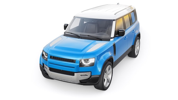 Expedition SUV per aree rurali e attività all'aperto rendering 3d