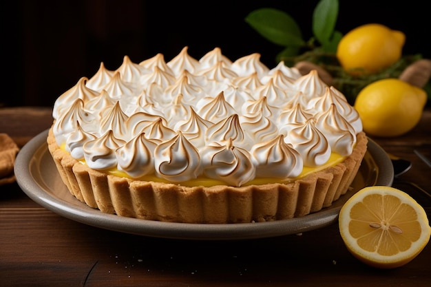 Extravaganza di torta al limone gourmet