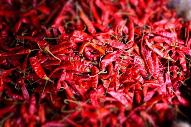 Extreme close-up di peperoncini