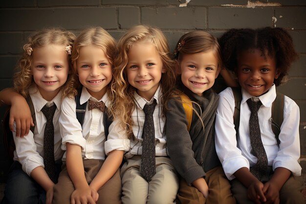 Facce nuove Primo giorno di amicizia Tornata a scuola