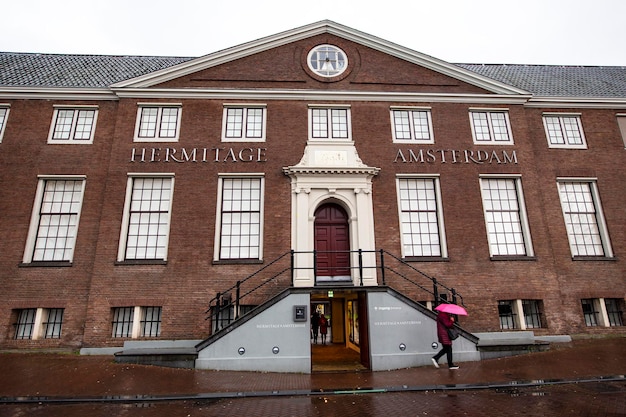 Facciata dell'edificio dell'Hermitage di Amsterdam Paesi Bassi