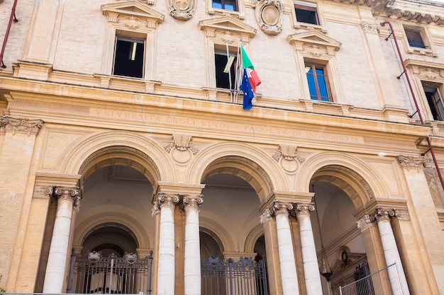 Facciata dell'Università di Roma La Sapienza