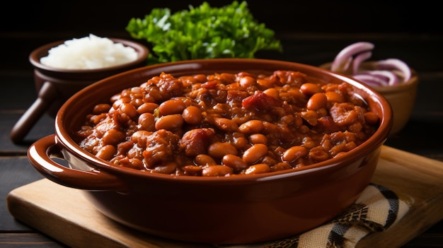 Fagioli al forno barbecue fatti in casa