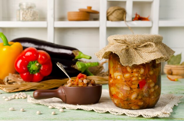 Fagioli Con Melanzane